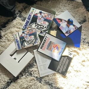 Triple Play 2001 Gameboy Color Packaging
